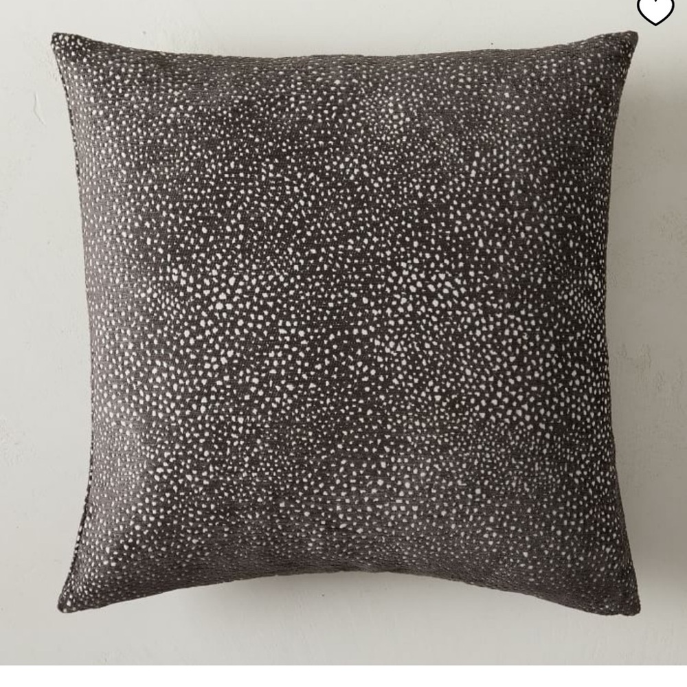 West Elm Slate Accent Pillow